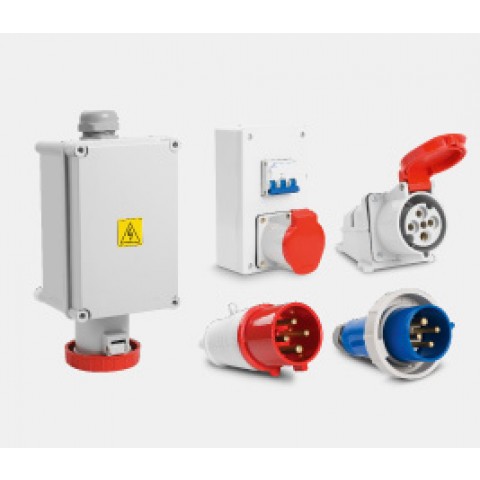 PLUGUES E TOMADAS INDUSTRIAIS